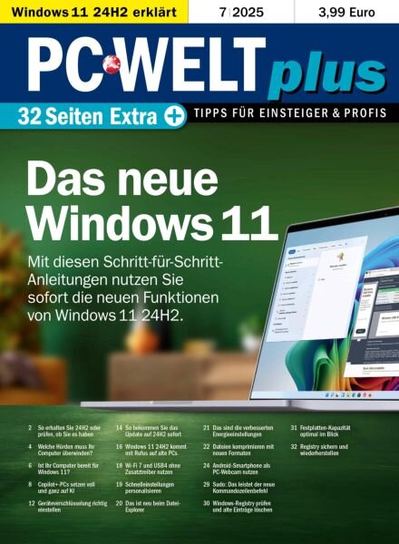 PC-Welt Plus – Juli 2025 Cover