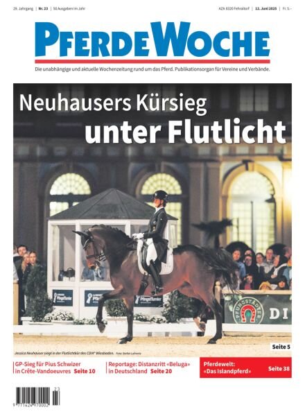 PferdeWoche – 12 Juni 2025 Cover