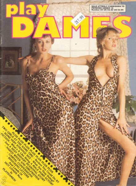 Play Dames – Issue 84 1987 Cover