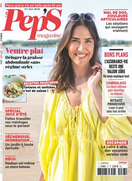 Plus de Peps – Juillet-Aout 2025 Cover