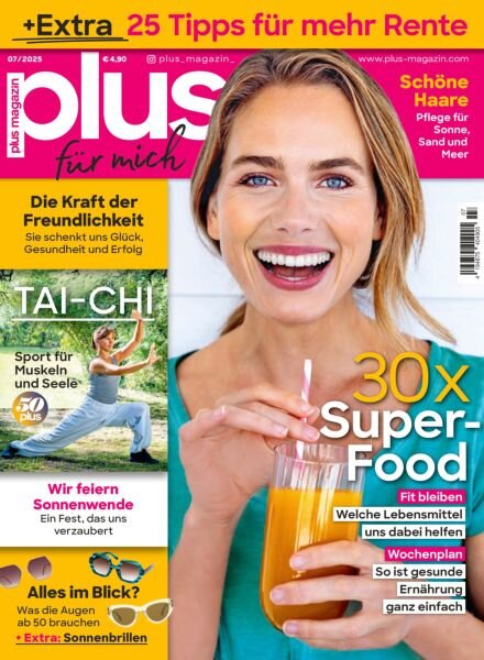 Plus Magazin – Juli 2025 Cover