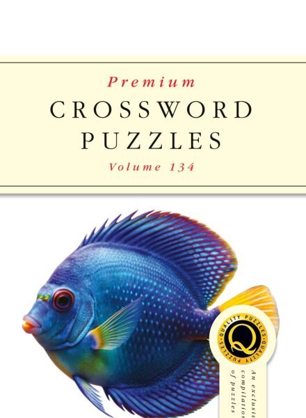 Premium Crossword Puzzles – Issue 134 2025 Cover