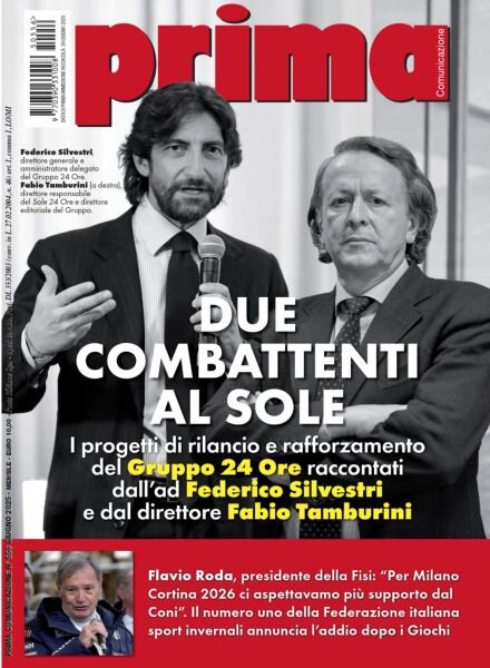 Prima Comunicazione – Giugno 2025 Cover