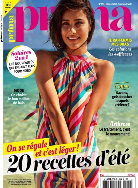 Prima France – Juillet 2025 Cover