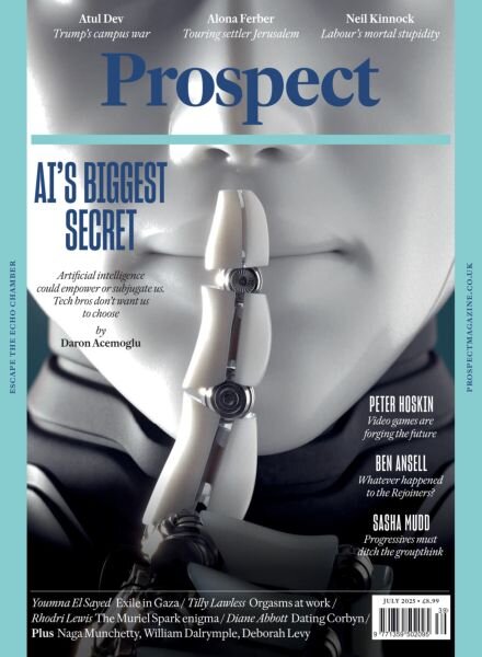 Prospect Magazine – July 2025 Cover