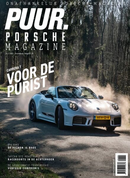 PUUR Porsche Magazine – Juni 2025 Cover