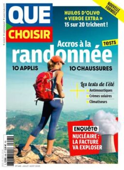Que Choisir – Juillet-Aout 2025