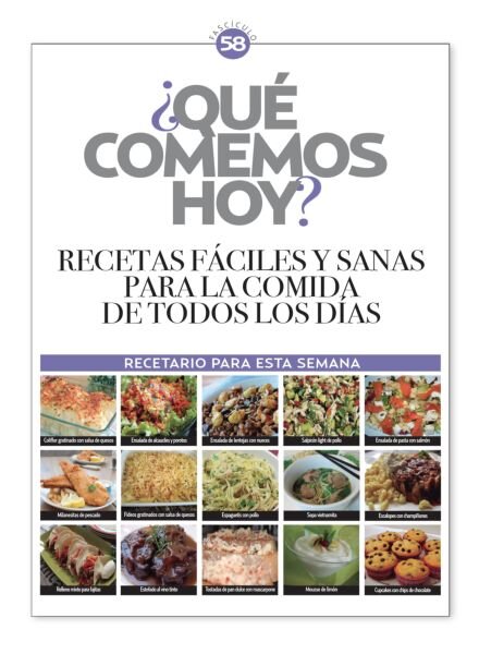 Que comemos hoy – Junio 2025 Cover
