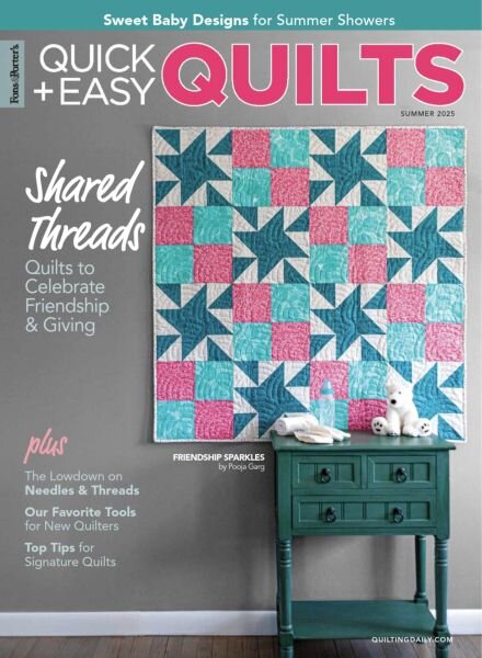 Quick+Easy Quilts – Summer 2025 Cover