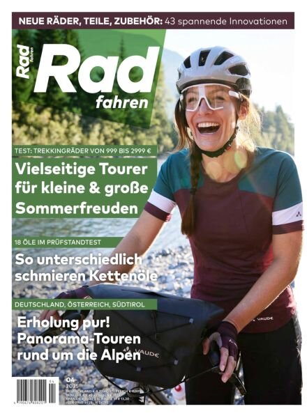 Radfahren – Juni 2025 Cover