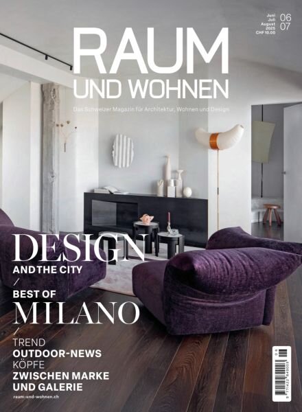 Raum und Wohnen – Juni-Juli 2025 Cover