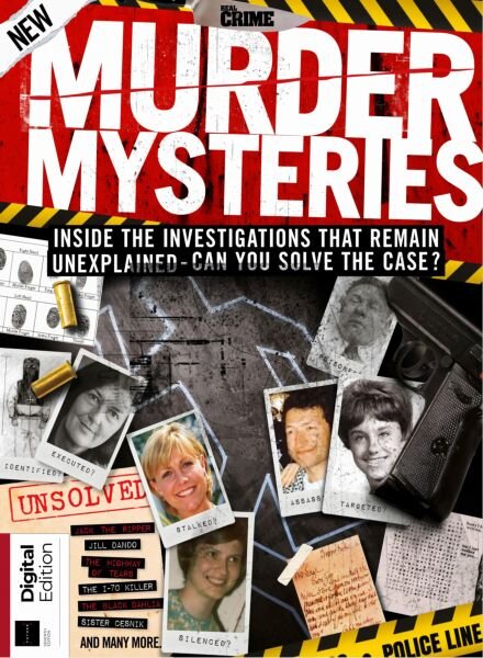 Real Crime Bookazine – Murder Mysteries – 7th Edition – 12 June 2025 Cover