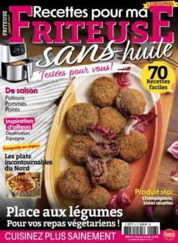 Recettes pour ma Friteuse sans huile – Decembre 2024 – Janvier-Fevrier 2025