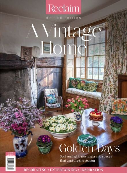 Reclaim – A Vintage Home – June 2025 Cover