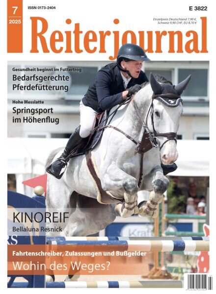 Reiterjournal – Juli 2025 Cover