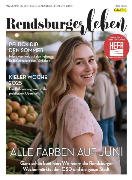RENDSBURGerLEBEN – Juni 2025 Cover