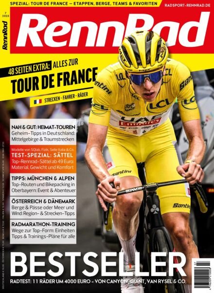 RennRad – Juli 2025 Cover