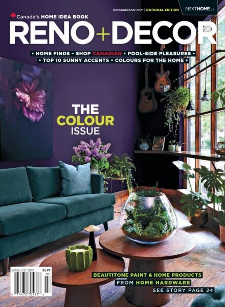 Reno + Decor – June-July 2025 Cover