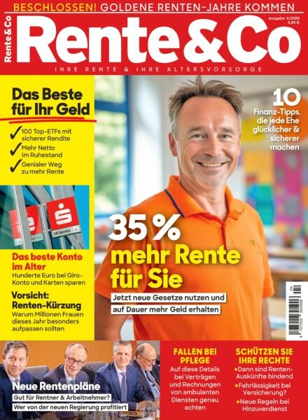 Rente & Co – Juli-August 2025 Cover
