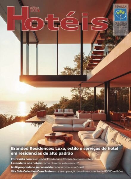 Revista Hoteis – Junho 2025 Cover