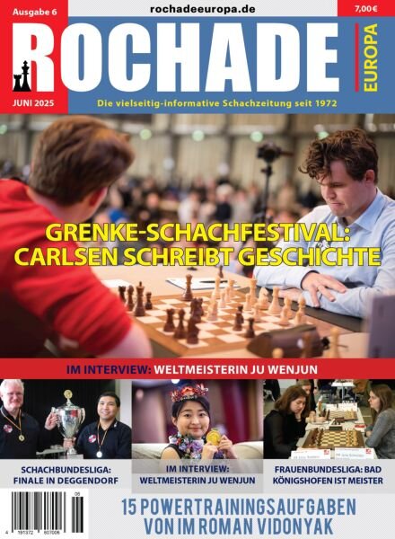 Rochade Europa – Juni 2025 Cover