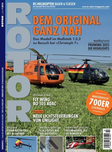 Rotor Germany – Juli 2025 Cover