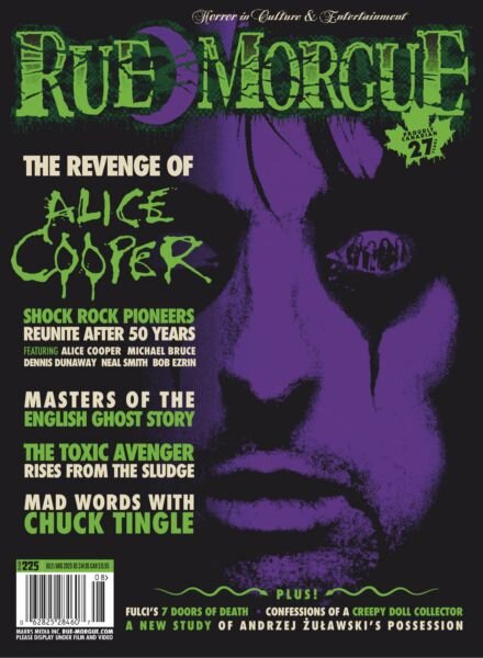 Rue Morgue – July-August 2025 Cover