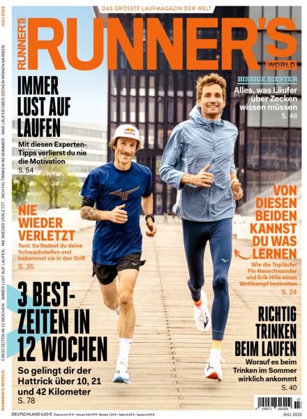 Runner’s World Germany – Juli 2025 Cover