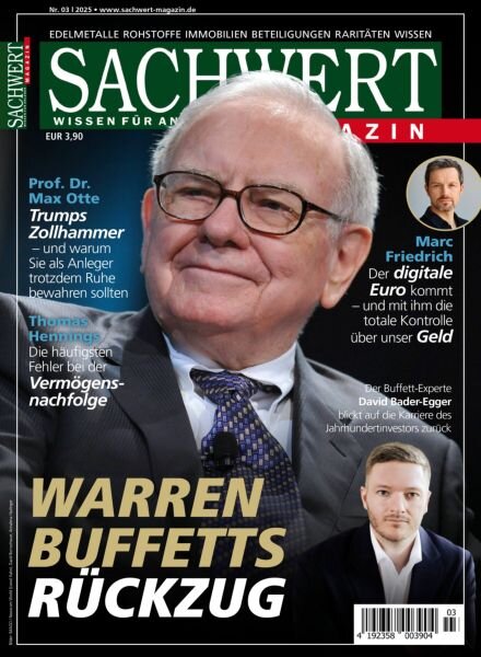 Sachwert Magazin – Juni 2025 Cover