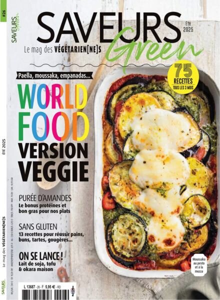 Saveurs Green – ete 2025 Cover