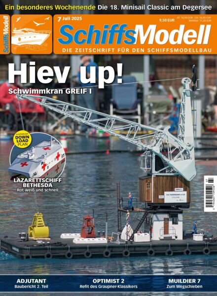 SchiffsModell – Juli 2025 Cover