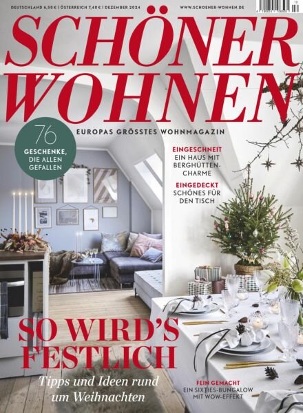 SchOner Wohnen – Dezember 2024 Cover