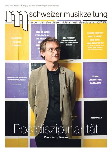 Schweizer Musikzeitung – Juni-Juli 2025 Cover