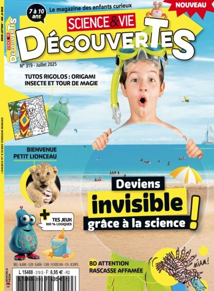 Science & Vie Decouvertes – Juillet 2025 Cover