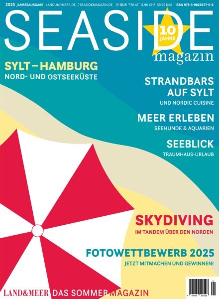 Seaside Magazin – 2025 Cover