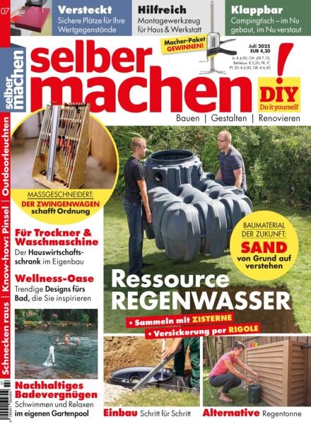 Selber Machen – Juli 2025 Cover