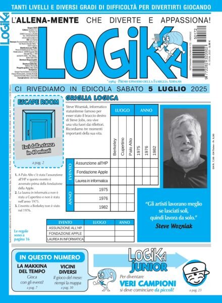 Settimana Logika – Giugno 2025 Cover
