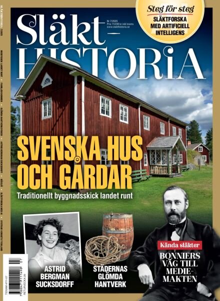 Slakthistoria – Juni 2025 Cover