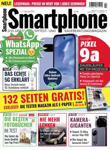 Smartphone Magazin – Juni-Juli 2025 Cover
