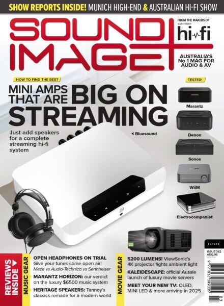 Sound + Image – April-May 2025 Cover