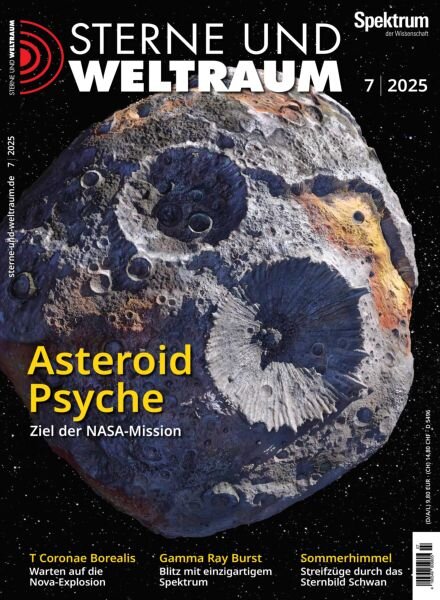 Spektrum Sterne und Weltraum – Juli 2025 Cover