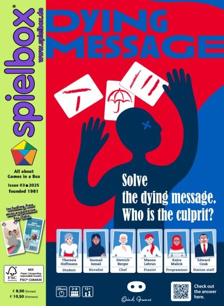 Spielbox English Edition – Issue 3 2025 Cover