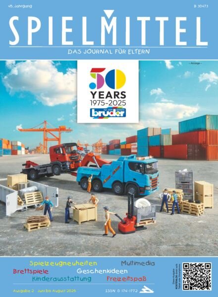 Spielmittel – Juni-August 2025 Cover