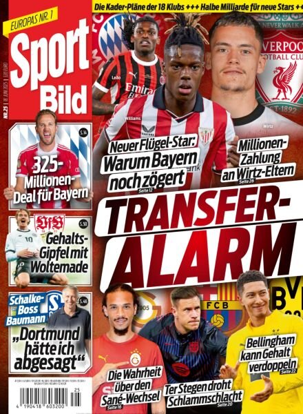 Sport Bild – 18 Juni 2025 Cover