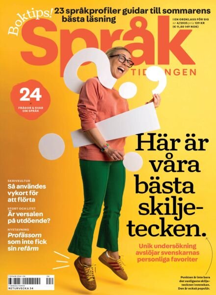 Spraktidningen – Juni 2025 Cover