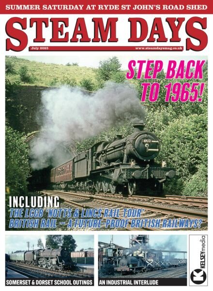 Steam Days – July 2025 Cover