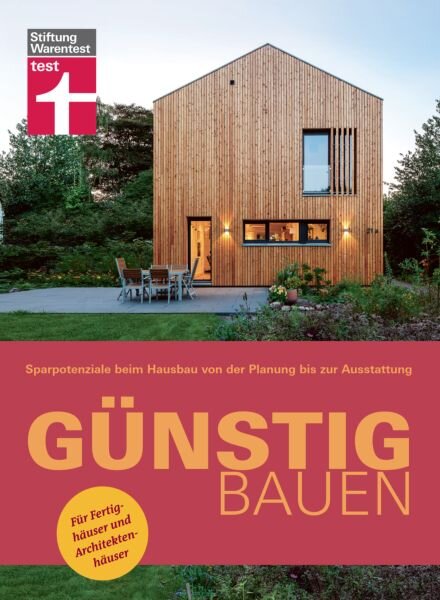 Stiftung Warentest – Gunstig bauen – Juni 2025 Cover