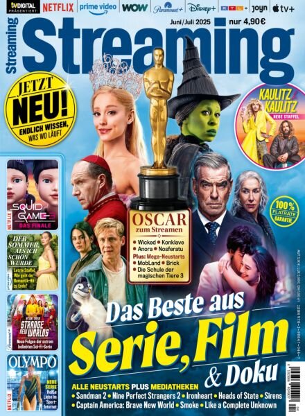 Streaming by TV Digital – Juni-Juli 2025 Cover