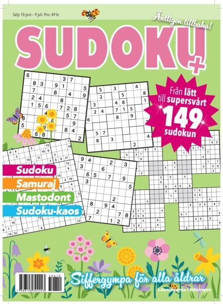 Sudoku+ – Juni 2025 Cover