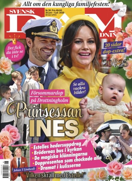 Svensk Damtidning – 25 Juni 2025 Cover